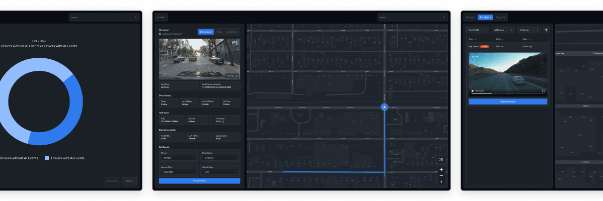 Beekeeper capabilities - Driver analytics, fleet monitoring, and incident tracking