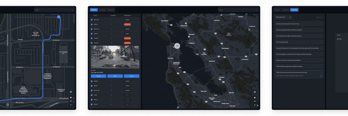 Beekeeper capabilities - Live monitoring, trip details, and AI reports