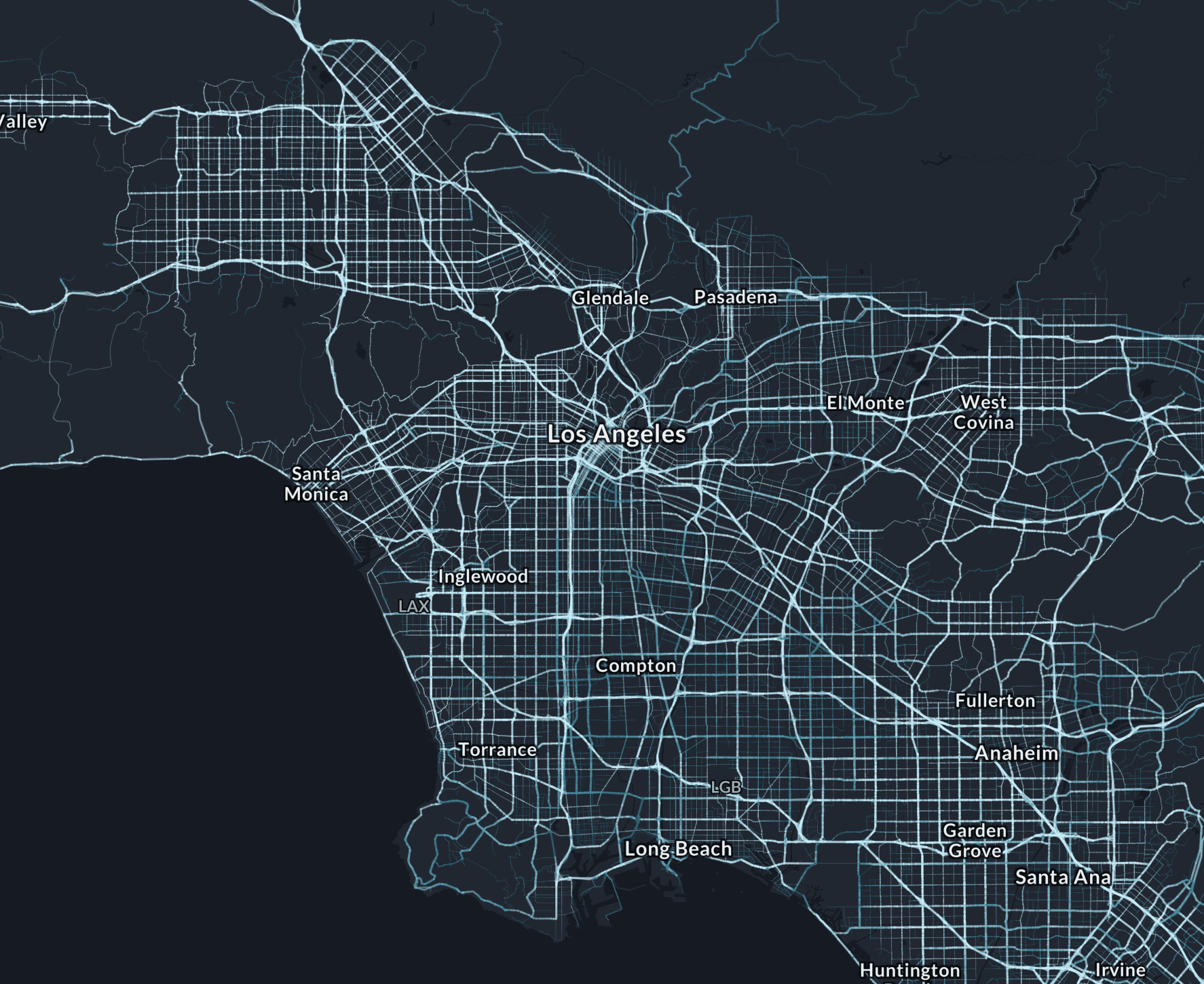 L.A Map