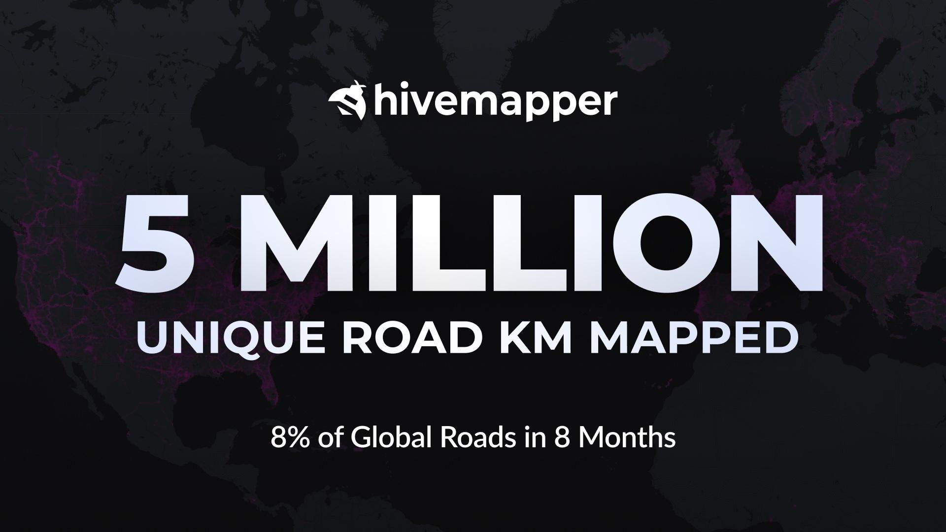 Outpacing Google: Hivemapper Tops 5 Million Unique Kilometers Mapped